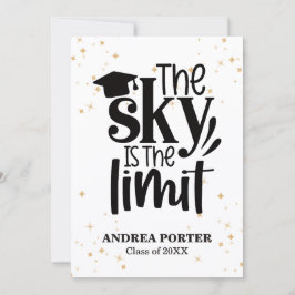 Convites Ouro e Preto O Céu É o Limite Festa