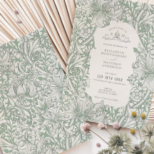 Ouro Lily Wedding Suite Sage Green Morris