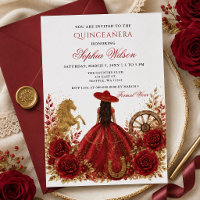Ouro Vermelho Cavalo Ocidental Floral Charra Quinc
