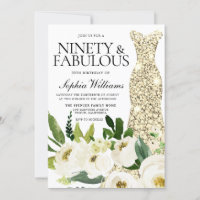 Ouro Vestido  Noventa e fabuloso aniversário de 90