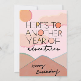 Convites Outro ano de aventuras