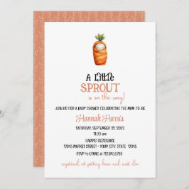 Convites Outro pequeno broto/papagaio a caminho