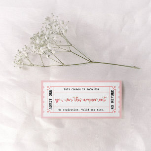 Convites Pacote de Cupões Românticos de Amor para Ele ou pa