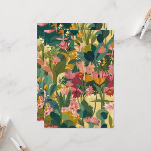 Convites Padrão de gargen de sangue