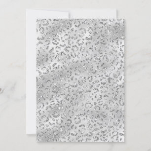 Convites Padrão de Impressão da Pele do Leopard da Chita 