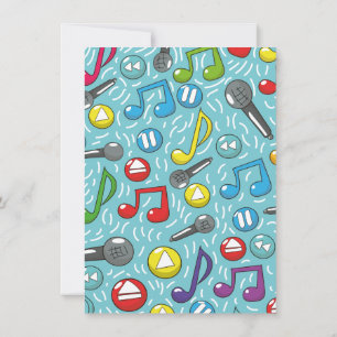 Convites Padrão de música