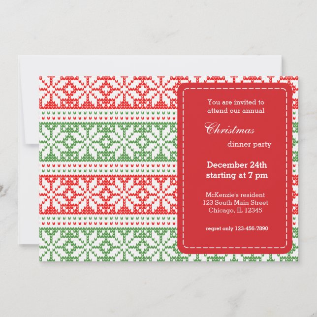 Convites Padrão de nó (Frente)