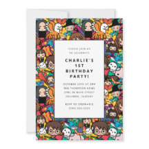 Padrão de Personagens de Harry Potter para Anivers