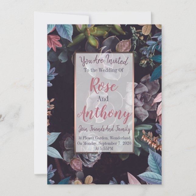 Convites Padrão de sucesso (Frente)