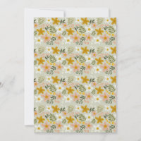 Padrão Floral Botânico Vintage Sem Costura