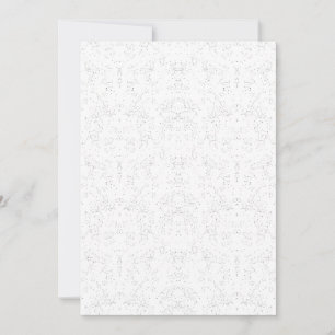 Convites Padrão Floral Monocromático – Arte Elegante e Sem 