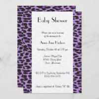 Padrão-leopardo, Leopardo-roxo, Chá de fraldas