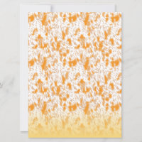 Padrão têxtil com laranja vibrante e dourado