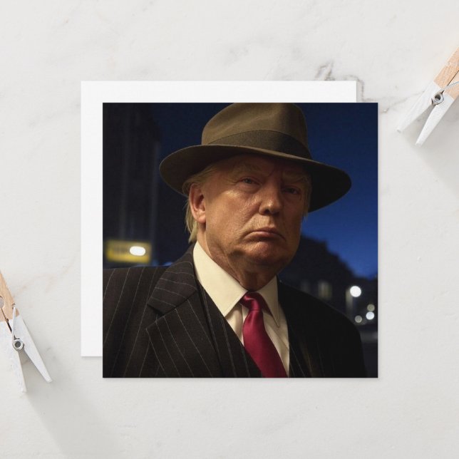 Convites padrinho da América Don J. Trump (Frente/Verso In Situ)