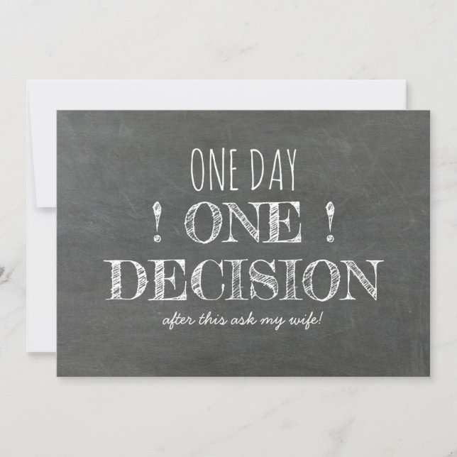 Convites Padrinho de casamento engraçado ou melhor proposta (Frente)