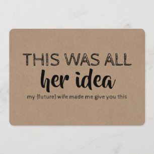 Convites Padrinho de casamento engraçado ou melhor proposta