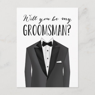 Convites Padrinho de casamento Tuxedo   Padrinho de casamen