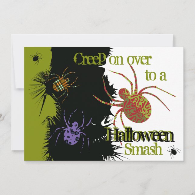 Convites Padrões Spiders 'N (Frente)