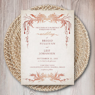 Convites Pagan Handfast Wedding