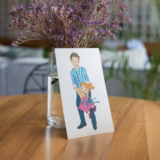 Convites Pai E Filha (Criador carregado)