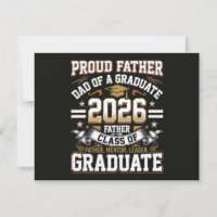 Pai Orgulhoso Graduado da Turma de 2026