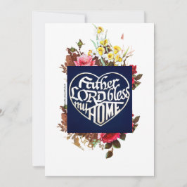 Convites Pai SENHOR abençoe minha Casa