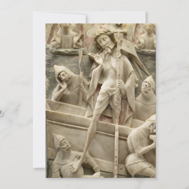 Convites Painel da Ressurreição de Cristo (Baixa Idade Médi (Frente)