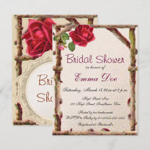 Convites País da Natureza do Chá de panela