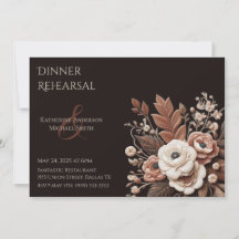 País Elegante Moderno Ocidental- Floral