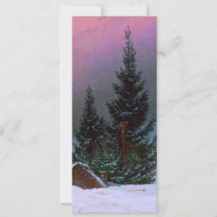 Convites Paisagem de Inverno Caspar David Friedrich