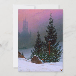Convites Paisagem de Inverno Caspar David Friedrich
