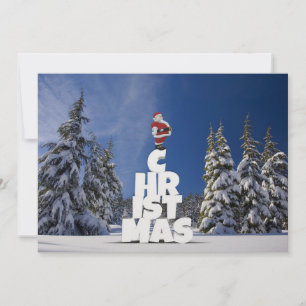 Convites Paisagem de inverno de Natal