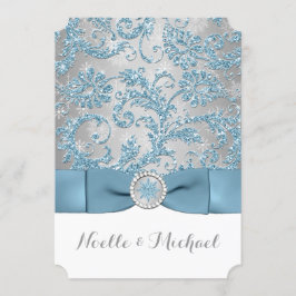 Convites Paisagem de Inverno, Fivela de Cristal IMPRESSA Co