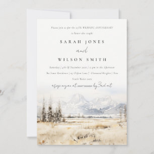 Convites Paisagem de Jackson Hole Wyoming Casamento Anivers