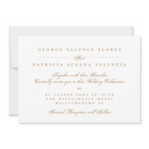 Paisagem Dourada Caramelo Caligrafia Formal Elegan