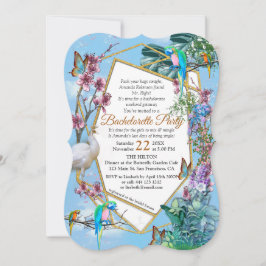 Convites Paisagem Surreal Tropical