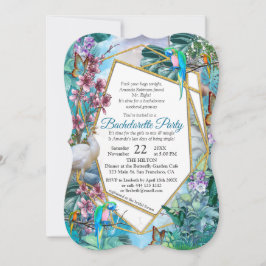 Convites Paisagem Surreal Tropical