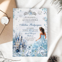Palácio do Castelo Azul Quinceanera Aniversário Me