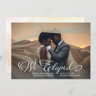 Convites Palavras Whimsical Nós Publicamos Foto