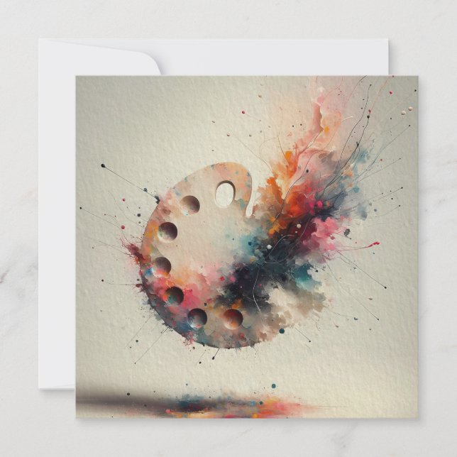 Convites Palette of Creation  (Frente)