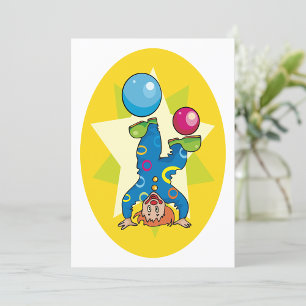 Convites Palhaço Na Cabeça