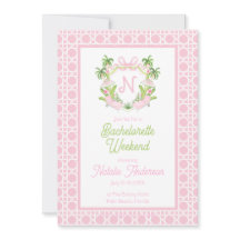 Palm Beach Monographic Crest Bachelorette Weekend