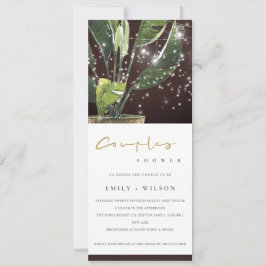 CONVITES PALM STARRY MASON JAR LUZ CASAL CHÁ