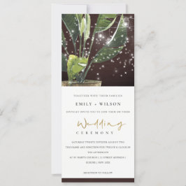 CONVITES PALM STARRY NOITE MASON JAR LUGHT WEDDING