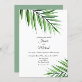 Convites Palma de Aquarela
