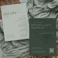 Palmas Mínimas Modernas | Fim de semana de anivers