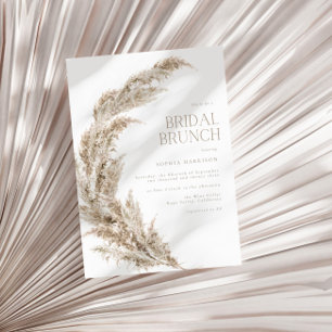Convites Pampas Grass Bridal Brunch