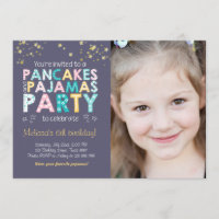 Pancake e Pajamas convidam para o aniversário Rapa
