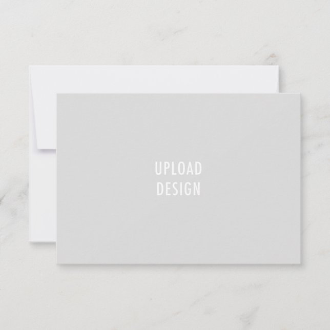 Convites Panorama de placa plana 3,5x5 Carregue seu Design (Frente)