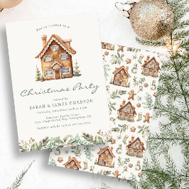 Convites Pão de Gingerpão do Partido Natal